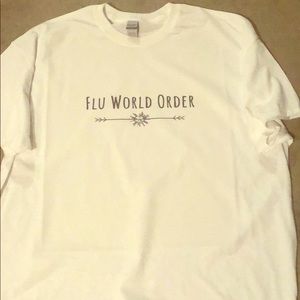 Unisex flu world order shirt
